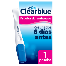 Prueba de embarazo Clearblue Ultratemprana, 1 prueba