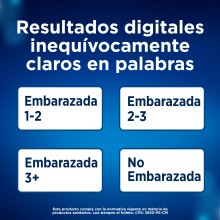 Test de embarazo digital Clearblue, Indicador de semanas, 1 prueba