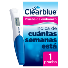 Test de embarazo digital Clearblue, Indicador de semanas, 1 prueba