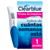 Test de embarazo digital Clearblue, Indicador de semanas, 1 prueba